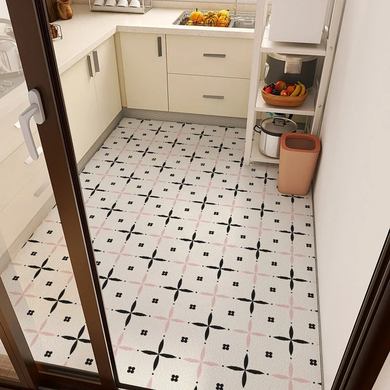 Creative Geometric Design Kitchen Floor Mat Oilproof Stain-resistant PVC Leather Rug Home Decor Waterproof Balcony Carpet 러그
Creative Geometric Design Kitchen Floor Mat Oilproof Stain-resistant PVC Leather Rug Home Decor Waterproof Balcony Carpet 러그