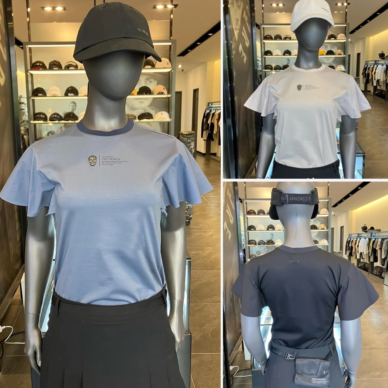 Golf clothing new women's cool short sleeved T-shirt versatile round neck top trendy golf top
Golf clothing new women's cool short sleeved T-shirt versatile round neck top trendy golf top