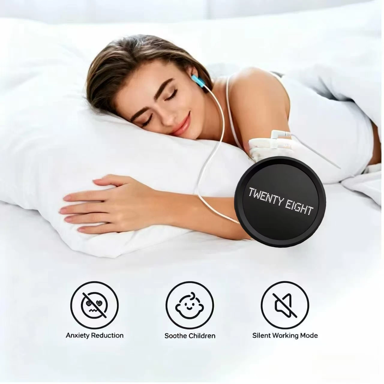 Professional Vagus Nerve Stimulator Device with Ear Clip for Anxiety Relief and Stress Depression Treatment tVNS Therapy
Professional Vagus Nerve Stimulator Device with Ear Clip for Anxiety Relief and Stress Depression Treatment tVNS Therapy