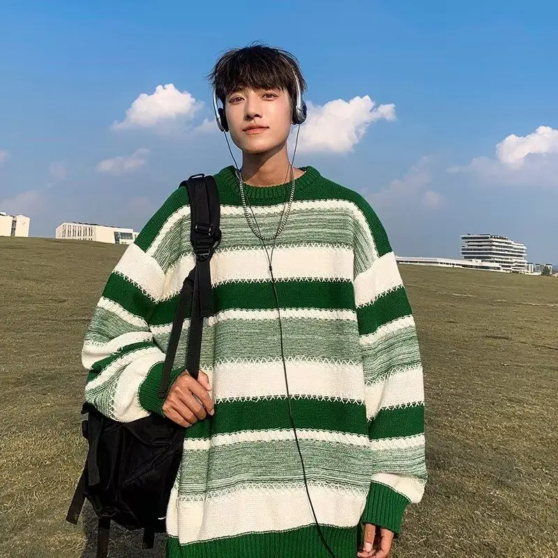 Autumn Pullovers Men Fashion Stripe Causal Knitted Sweaters Pullovers Slim Fit O Neck Knitwear Mens Brand Clothing 2023 A182
Autumn Pullovers Men Fashion Stripe Causal Knitted Sweaters Pullovers Slim Fit O Neck Knitwear Mens Brand Clothing 2023 A182