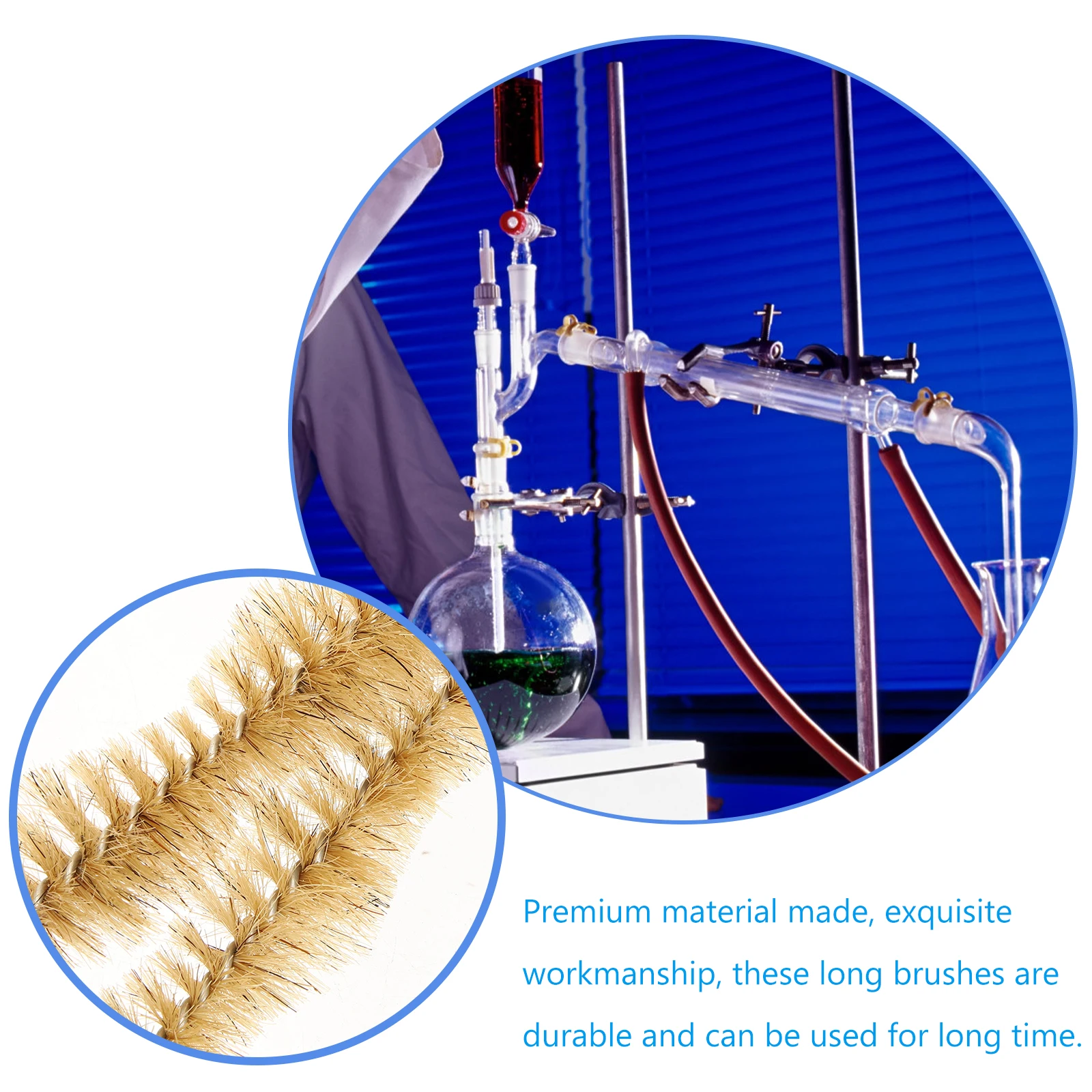 2 Pcs Cleaning Brush Flask Brushes Tube for Long Pipe Cleaners Bottle Flexible Bristles Small
2 Pcs Cleaning Brush Flask Brushes Tube for Long Pipe Cleaners Bottle Flexible Bristles Small