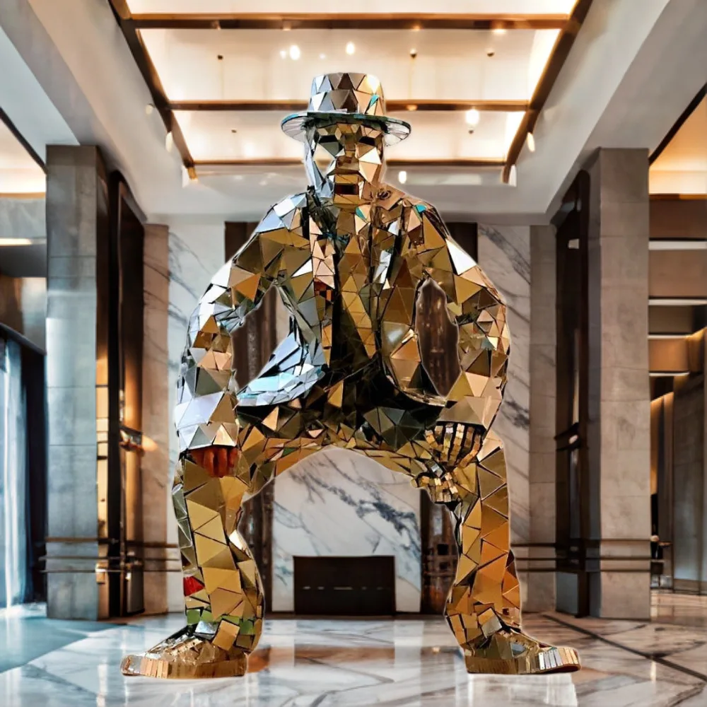 Зеркальный мужской костюм ручной работы, золотого, серебряного цвета 2025, супер крутой сценический костюм для мероприятий, шоу, сценическая одежда
Зеркальный мужской костюм ручной работы, золотого, серебряного цвета 2025, супер крутой сценический костюм для мероприятий, шоу, сценическая одежда