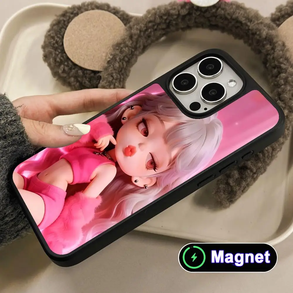 Cute Anime Girl Phone Case for iPhone 17 16 15 14 13 12 11 Air Pro Max Plus Matte Surface Magnet Cover
Cute Anime Girl Phone Case for iPhone 17 16 15 14 13 12 11 Air Pro Max Plus Matte Surface Magnet Cover