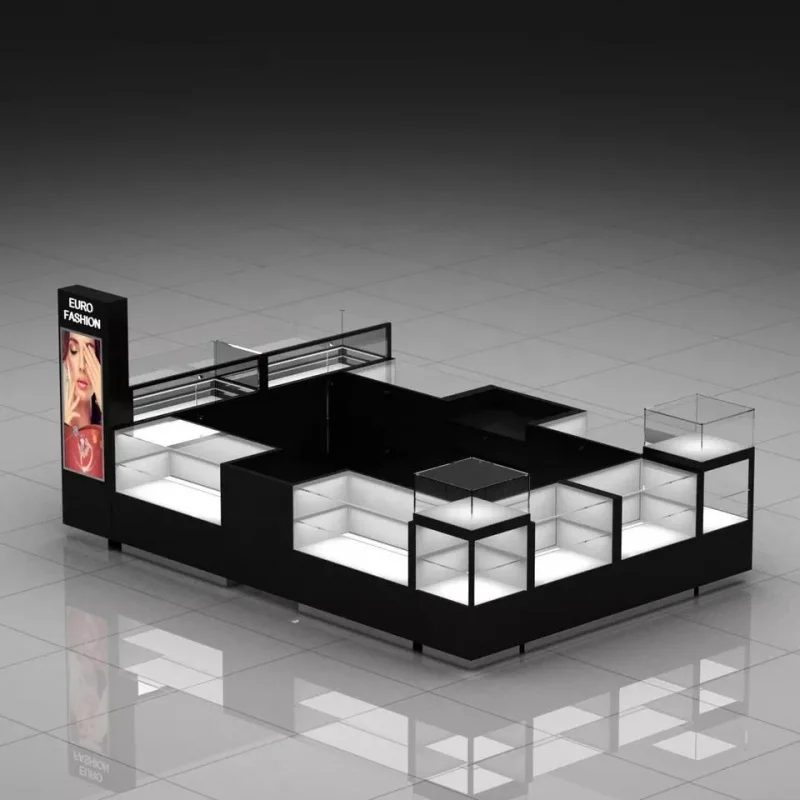 custom.Elegant Glass Jewelry Counter Showcase Unique Jewelry Display Cabinet Mall Jewelry Kiosk For Sale
custom.Elegant Glass Jewelry Counter Showcase Unique Jewelry Display Cabinet Mall Jewelry Kiosk For Sale