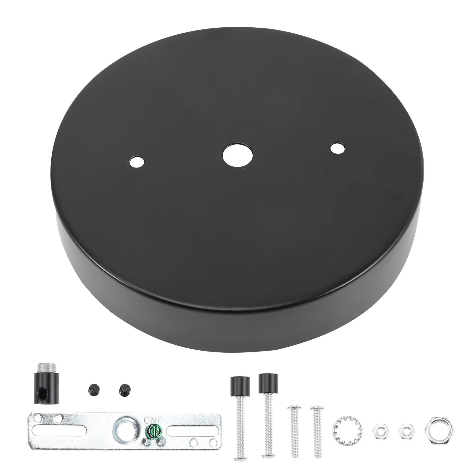 Комплект металлических потолочных плафонов-накладок: прочные потолочные заглушки для подвесных светильников и люстр, для дома и ресторанов
Комплект металлических потолочных плафонов-накладок: прочные потолочные заглушки для подвесных светильников и люстр, для дома и ресторанов