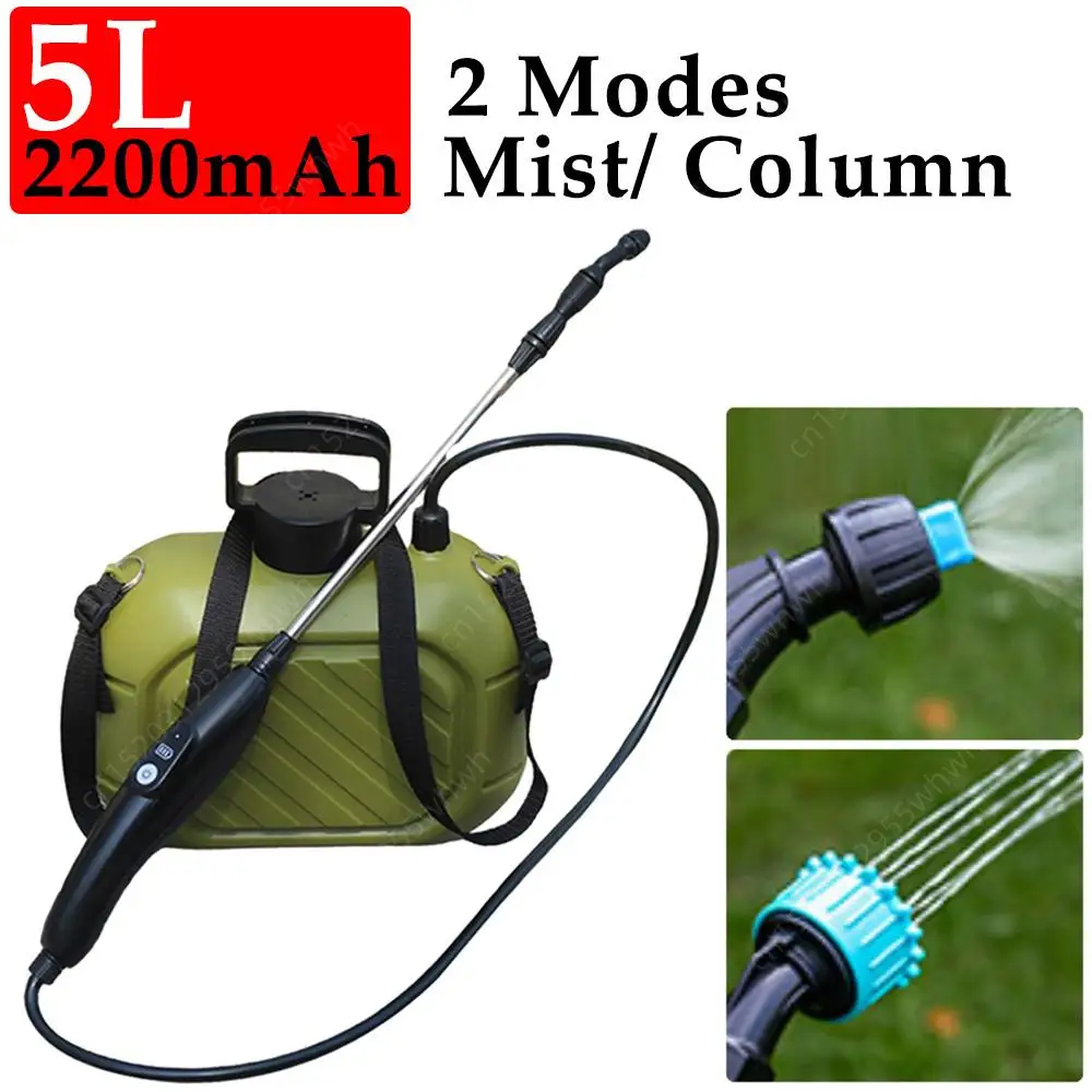 5L Electric Sprayer Garden Automatic Atomization USB Rechargeable Plant Sprayer Bottle Sprinkler Watering Can Agricultural Spray
5L Electric Sprayer Garden Automatic Atomization USB Rechargeable Plant Sprayer Bottle Sprinkler Watering Can Agricultural Spray