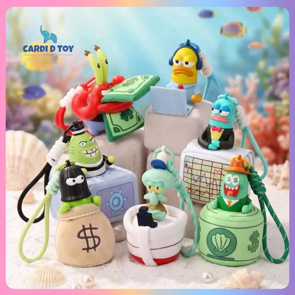New Genuine Bikini Bottom Residents Blind Box Money-Making Squad Mystery Box Bikini Bottom Residents Scented Keychain Charm Gift
New Genuine Bikini Bottom Residents Blind Box Money-Making Squad Mystery Box Bikini Bottom Residents Scented Keychain Charm Gift