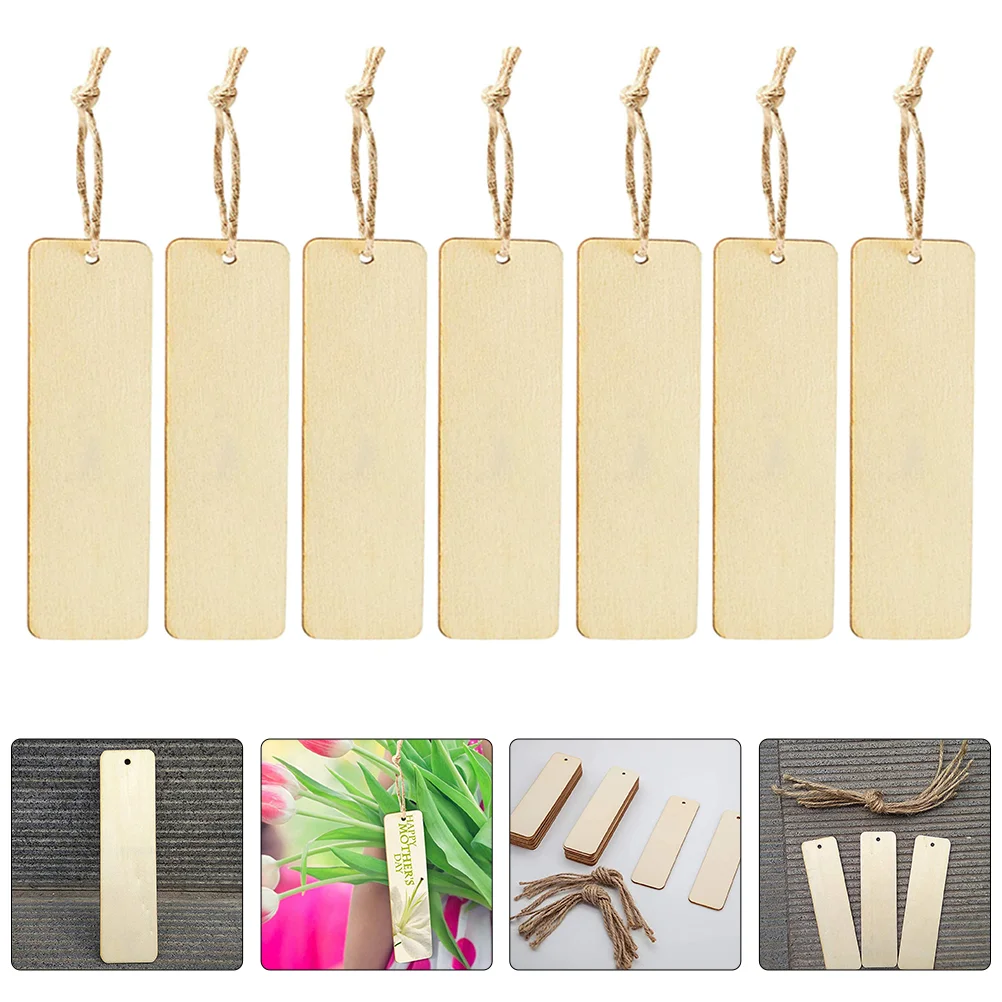 Unfinished Bookmark with Rope Blank Tassel Wooden for DIY Crafting Bookmarks Acrylic
Unfinished Bookmark with Rope Blank Tassel Wooden for DIY Crafting Bookmarks Acrylic