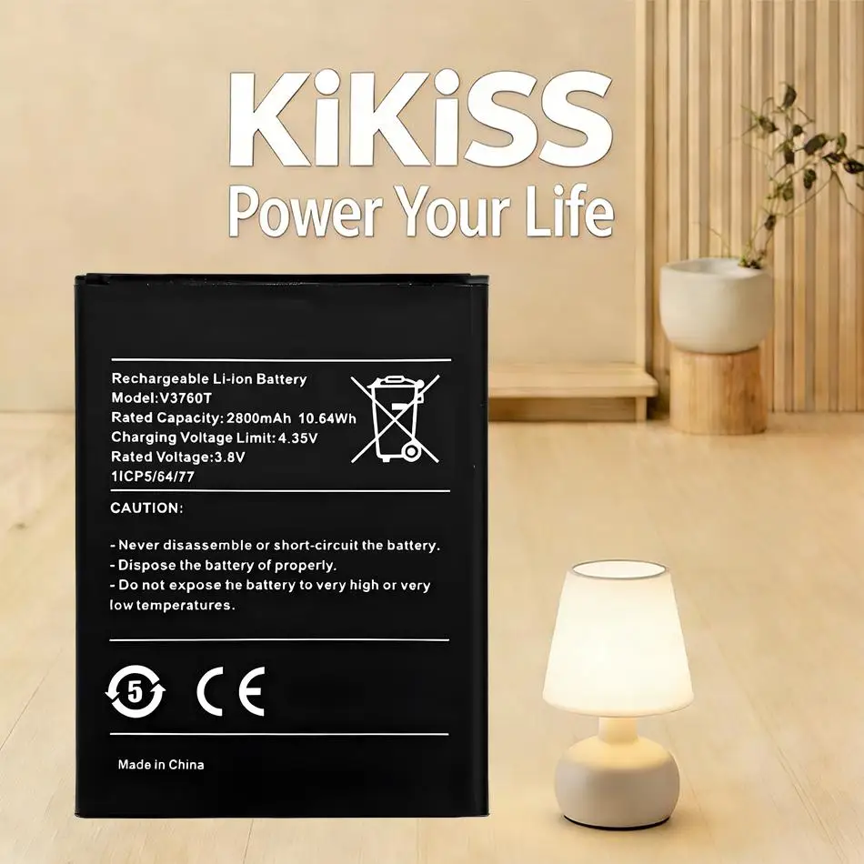 Долговечная батарея для мобильного телефона 2800 мАч для Nokia V3760T, высокая емкость
Долговечная батарея для мобильного телефона 2800 мАч для Nokia V3760T, высокая емкость