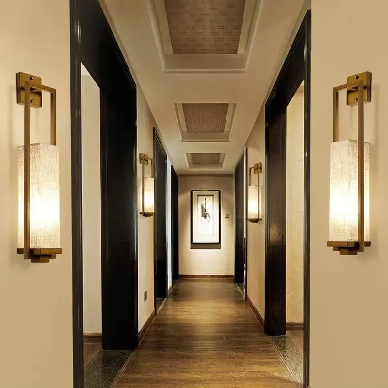 H45cm hinese style wall lamp Indoor living room dining room Hotel hallway stair cloth light fixture bedroom bedside lamp
H45cm hinese style wall lamp Indoor living room dining room Hotel hallway stair cloth light fixture bedroom bedside lamp 