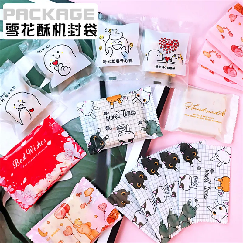 100Pcs 7x10cm Plastic Baking Handmade Biscuit Cookie Snack Machine Sealing Candy Party Gift Pastry Packaging Bags
100Pcs 7x10cm Plastic Baking Handmade Biscuit Cookie Snack Machine Sealing Candy Party Gift Pastry Packaging Bags
