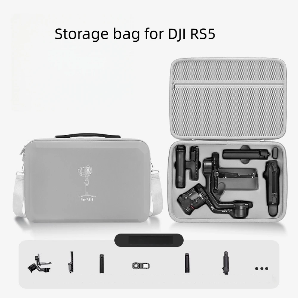 For DJI RS5 Storage Bag Large Capacity Storage Bag RS5 Stabilizer Storage Case Anti-pressure and Shock Absorption
For DJI RS5 Storage Bag Large Capacity Storage Bag RS5 Stabilizer Storage Case Anti-pressure and Shock Absorption