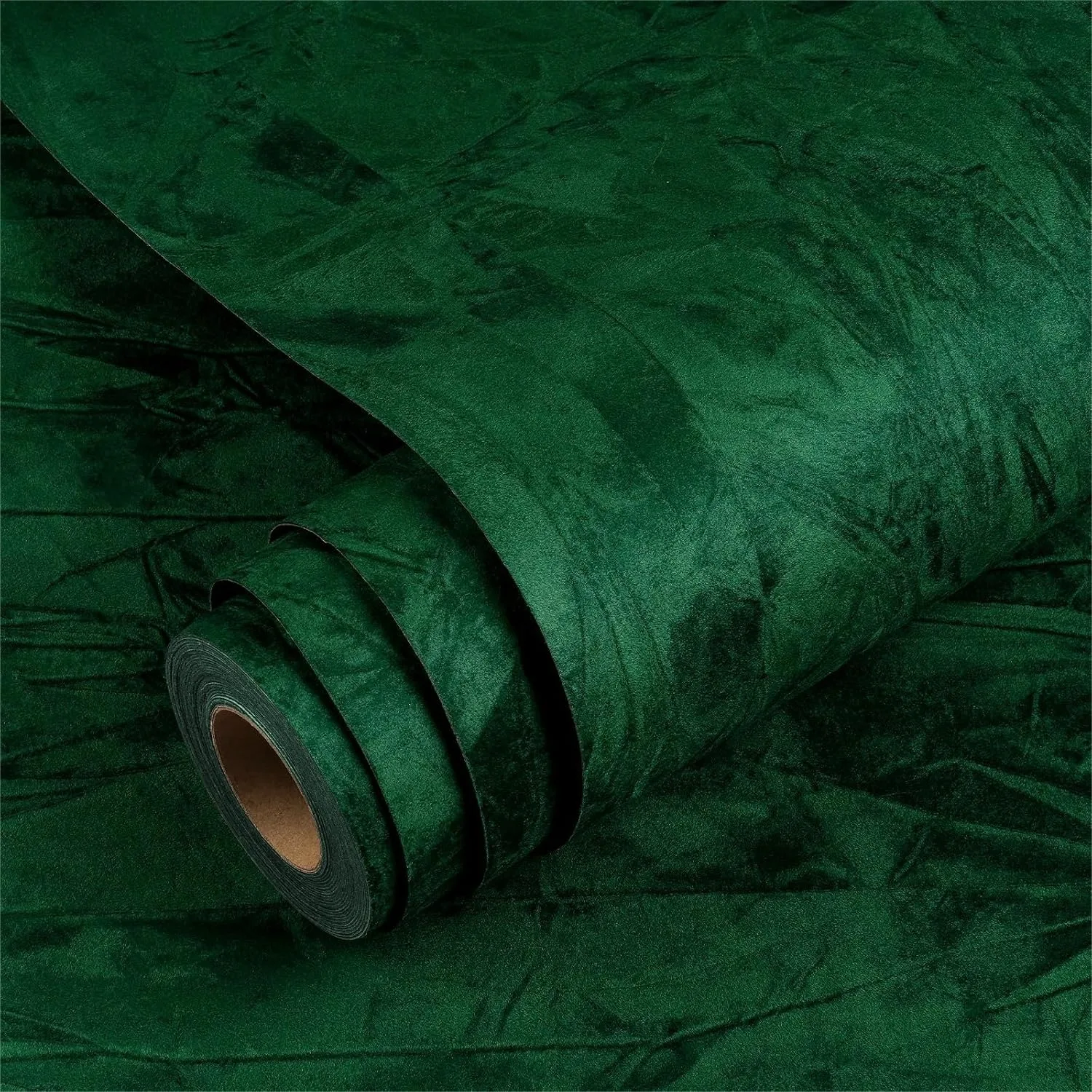 Dark Green Velvet Wallpaper Peel and Stick 30x393in for Bedroom Accent Wall Vintage Textured Self Adhesive Felt Roll
Dark Green Velvet Wallpaper Peel and Stick 30x393in for Bedroom Accent Wall Vintage Textured Self Adhesive Felt Roll