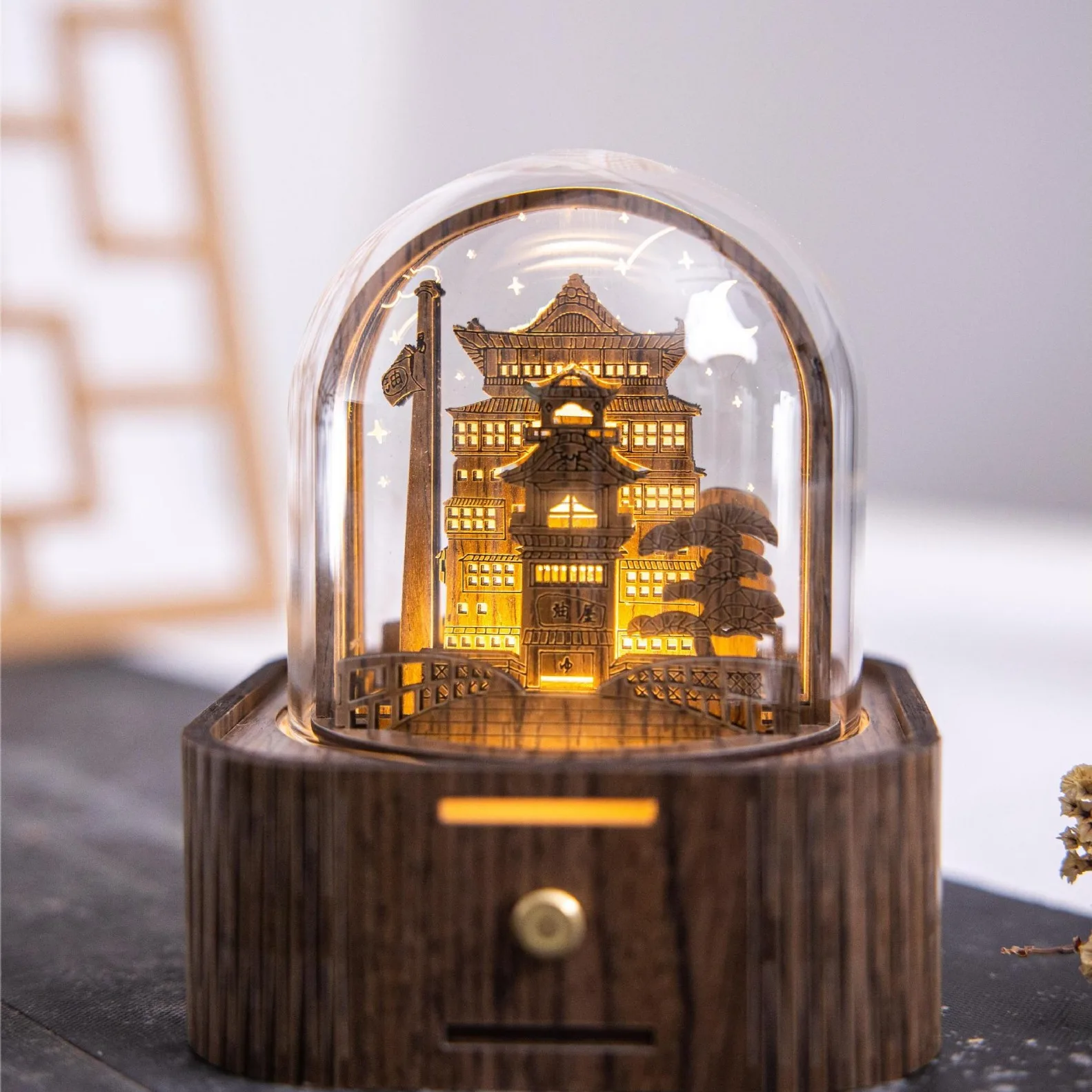 3D Night Light - Wooden Laser Cut Paper Art, Musical Gift Box, LED Table Lamp for Kids/Adults, Christmas/Birthday Gift
3D Night Light - Wooden Laser Cut Paper Art, Musical Gift Box, LED Table Lamp for Kids/Adults, Christmas/Birthday Gift