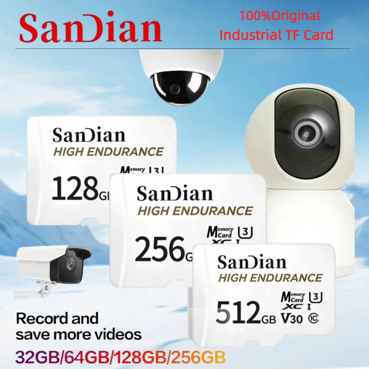 2026 High Endurance A1 U1 Class10 Micro SD TF Memory Card 128GB 512GB Full HD Video Recording for Mobile Phones and Computer
2026 High Endurance A1 U1 Class10 Micro SD TF Memory Card 128GB 512GB Full HD Video Recording for Mobile Phones and Computer