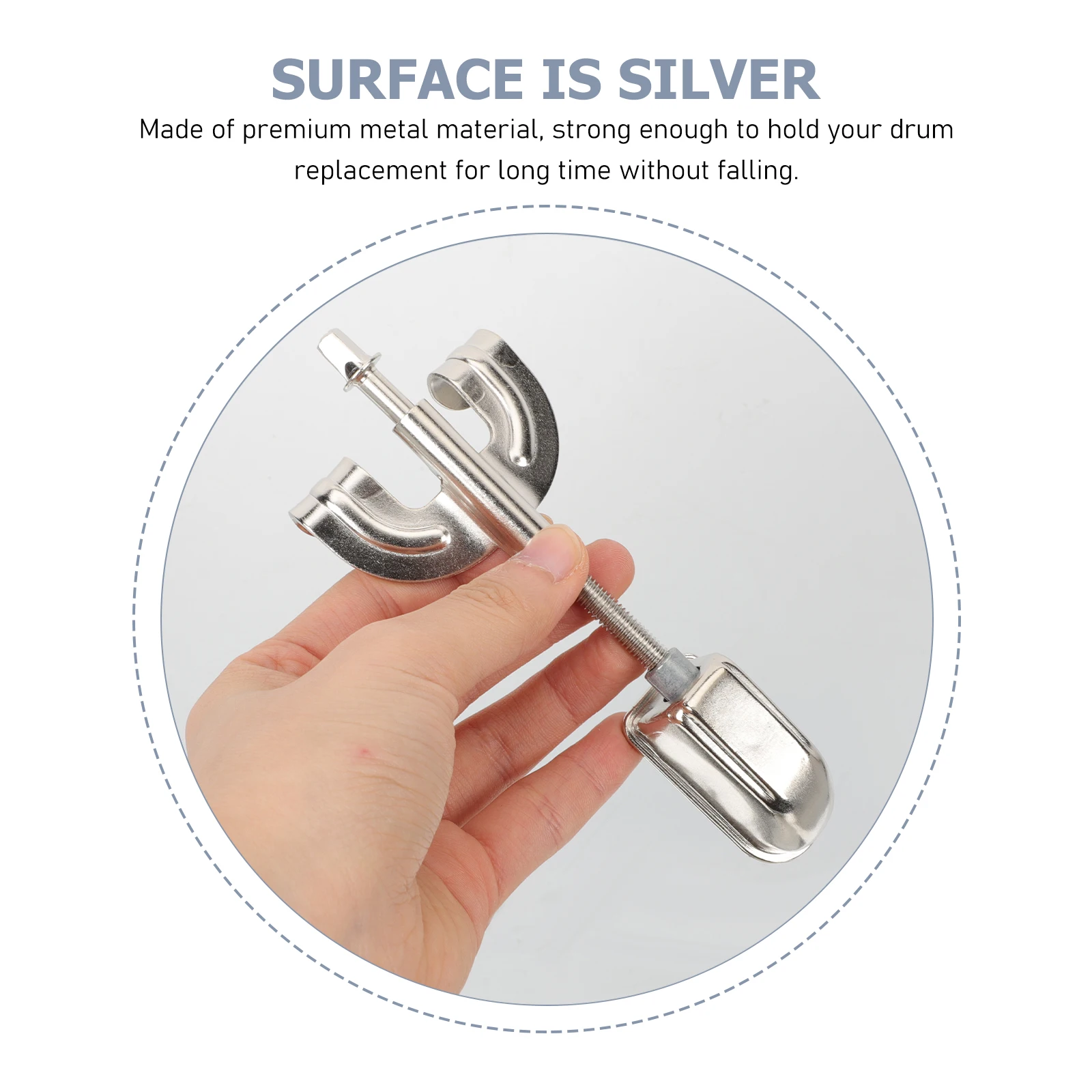 Drum Ears Bass Claws Snare Lugs Metal Long Screws Durable Lightweight Replacement Parts Silver Surface Sturdy Material Suitable 
Drum Ears Bass Claws Snare Lugs Metal Long Screws Durable Lightweight Replacement Parts Silver Surface Sturdy Material Suitable