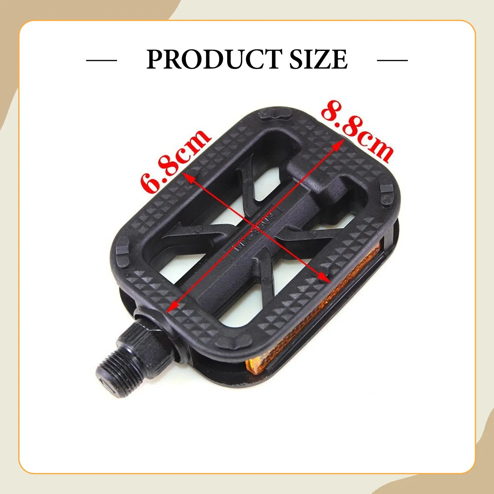 2 Pieces Kids Bike Pedals Cycling Foot Pedal Stable Non Slip Simple Installation Children Bike Flat Pedal Set Replaces Part
2 Pieces Kids Bike Pedals Cycling Foot Pedal Stable Non Slip Simple Installation Children Bike Flat Pedal Set Replaces Part