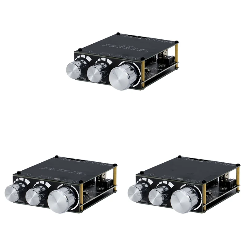 B48A 3X Bluetooth 5.0 100W+100W Power Subwoofer Amplifier Board 2.1 Channel Class D Home Audio Stereo Equalizer Amp XY-T100L
B48A 3X Bluetooth 5.0 100W+100W Power Subwoofer Amplifier Board 2.1 Channel Class D Home Audio Stereo Equalizer Amp XY-T100L