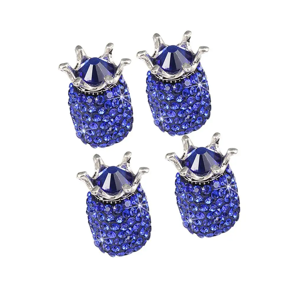 4 Pcs Valve Caps Rhinestone Crown Shape Dust Proof Gas Fit Universal Design High Performance Materials
4 Pcs Valve Caps Rhinestone Crown Shape Dust Proof Gas Fit Universal Design High Performance Materials