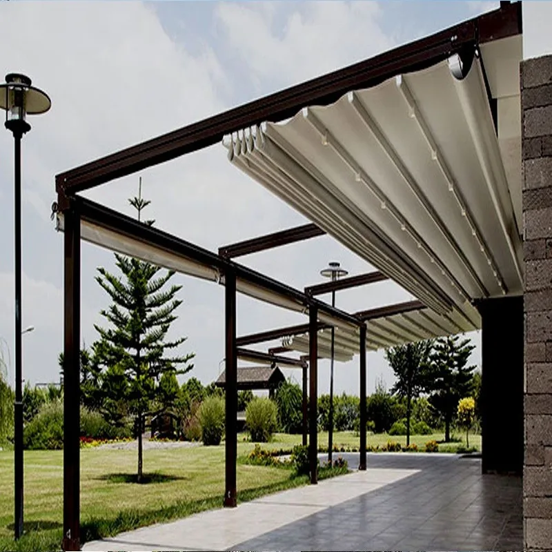 2-20% Discount Outdoor Shade Motorized Patio Retractable Aluminium Awnings Waterproof Foldable Rooftop Pergola Canopy for House
2-20% Discount Outdoor Shade Motorized Patio Retractable Aluminium Awnings Waterproof Foldable Rooftop Pergola Canopy for House