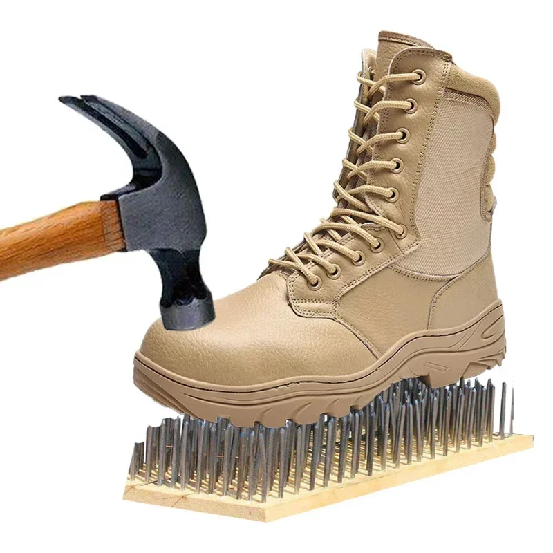 High Top Safety Shoes Men Steel Toe Work Shoes Men Women Work Safety Boots Anti Smash Safety Indestructible Work Boot Breathable
High Top Safety Shoes Men Steel Toe Work Shoes Men Women Work Safety Boots Anti Smash Safety Indestructible Work Boot Breathable