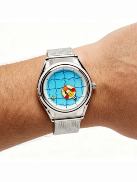 Swimming Pool Creative Watchface | Wear "Idle Afternoons" on Your Wrist
Swimming Pool Creative Watchface | Wear "Idle Afternoons" on Your Wrist
