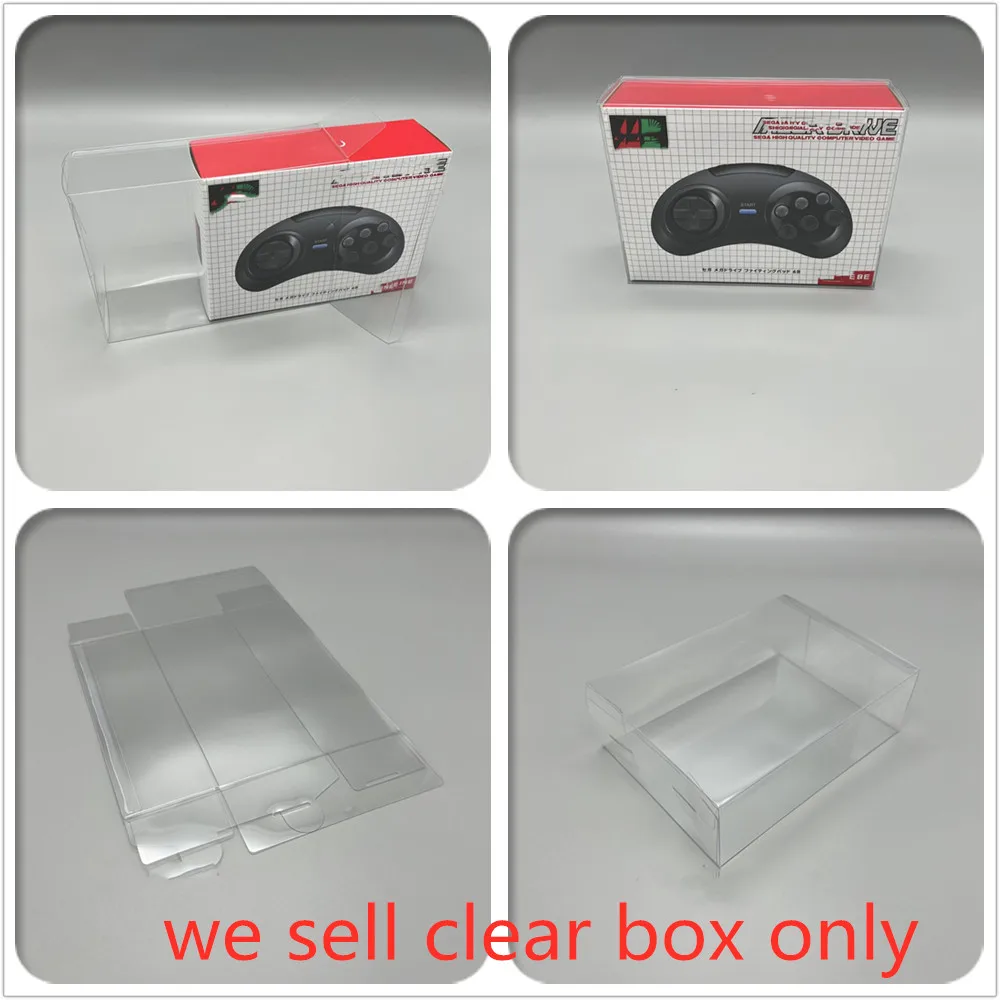 PET Box Protector For Mega Drive Transparent Collect Boxes For Switch NS MD handle Shell Clear Display Case
PET Box Protector For Mega Drive Transparent Collect Boxes For Switch NS MD handle Shell Clear Display Case
