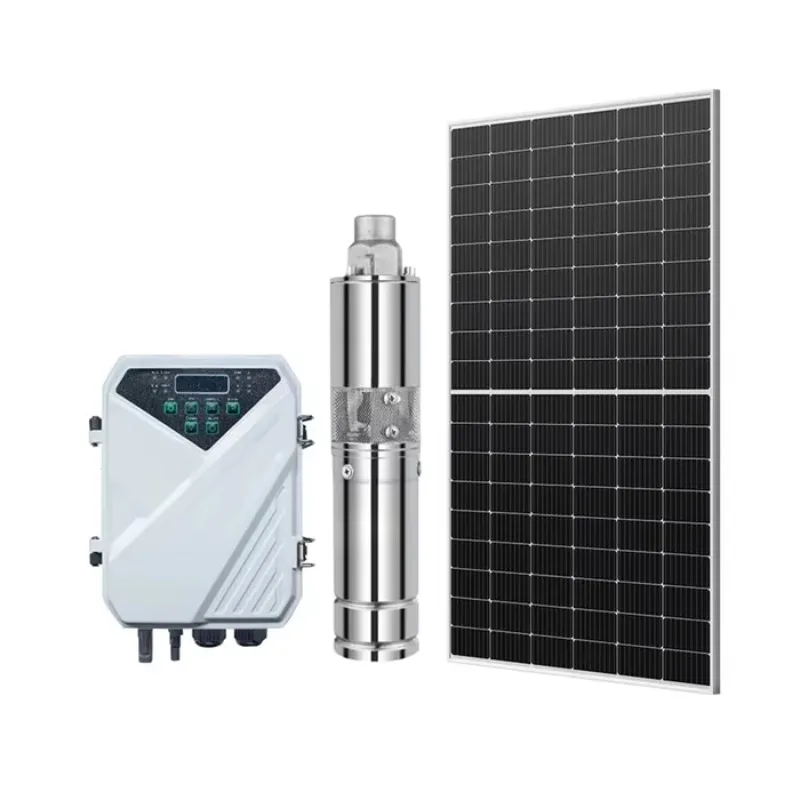 DC submersible solar pumps for agricultural irrigation and fertilizer
DC submersible solar pumps for agricultural irrigation and fertilizer