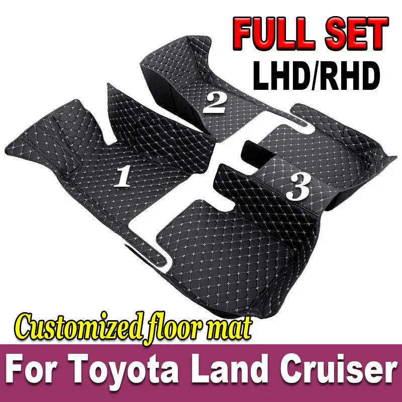 Автомобильные коврики на заказ для Toyota Land Cruiser 100 200 300, автомобильные ковры, аксессуары для ног
Автомобильные коврики на заказ для Toyota Land Cruiser 100 200 300, автомобильные ковры, аксессуары для ног
