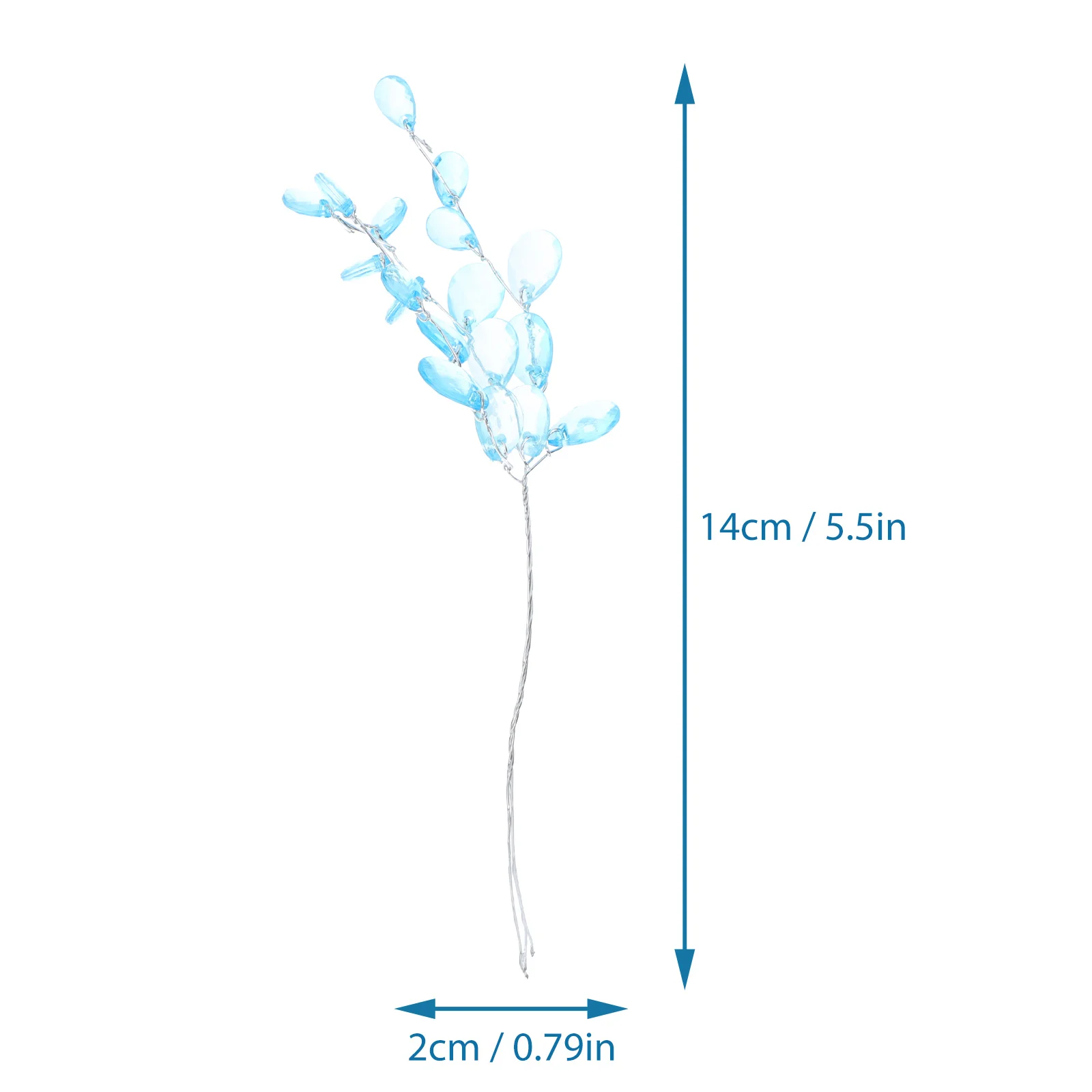 50 Pcs Christmas Tree Decorations Cuttings Ornaments for Hanging Blue Plastic Diy Wreath Supplies 
50 Pcs Christmas Tree Decorations Cuttings Ornaments for Hanging Blue Plastic Diy Wreath Supplies