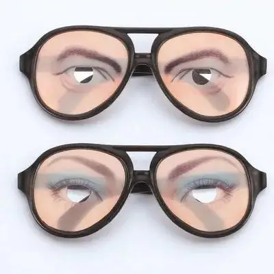2Pcs Novelty Fake Glasses Blue Eye Shadow Fine Eyebrow Lash Design Funny Costume Eyewear for Festival Prank Halloween Photo
2Pcs Novelty Fake Glasses Blue Eye Shadow Fine Eyebrow Lash Design Funny Costume Eyewear for Festival Prank Halloween Photo