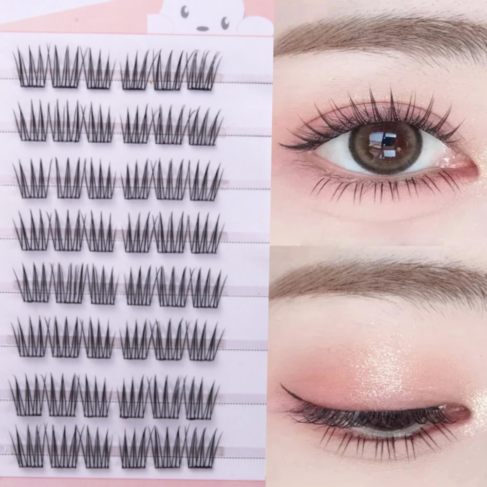 No Glue Needed Idol False Eyelashes Large Capacity 7-9mm Self Adhesive Eyelashes DIY Lash Extension Korean Makeup Cluster Lashes
No Glue Needed Idol False Eyelashes Large Capacity 7-9mm Self Adhesive Eyelashes DIY Lash Extension Korean Makeup Cluster Lashes