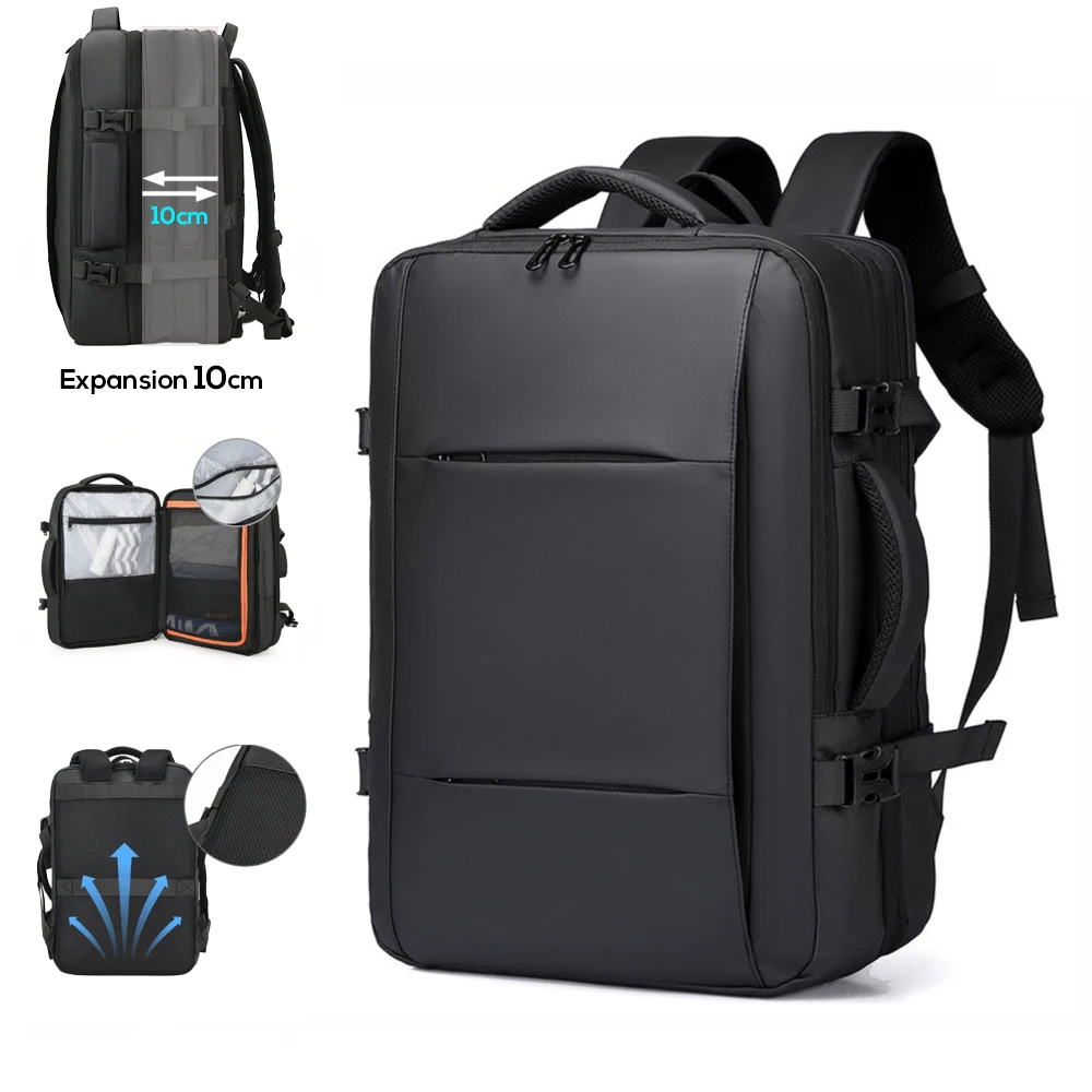 Travel backpack men business backpack school expandable shoulder bag large capacity 15.6 laptop waterproof outdoor backpack
Travel backpack men business backpack school expandable shoulder bag large capacity 15.6 laptop waterproof outdoor backpack