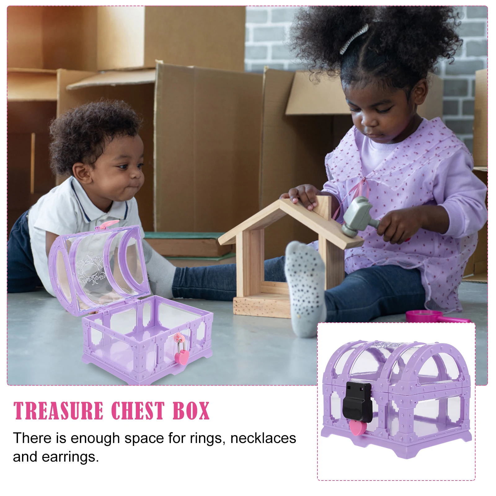 Crystal Jewelry Box High Class ABS Large Capacity ganizer Girlish Treasure Chest Lockable For Rings Necklaces Earrings Display
Crystal Jewelry Box High Class ABS Large Capacity ganizer Girlish Treasure Chest Lockable For Rings Necklaces Earrings Display