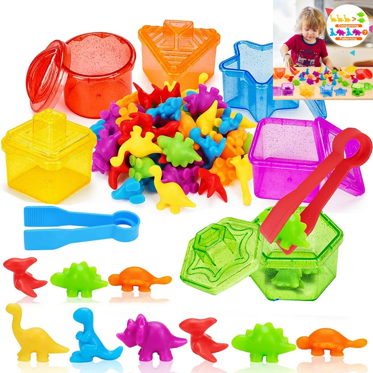 Детская игра для обучения, Обучающие игрушки, динозавры, познание, радуга, развивающая игрушка Монтессори для развития моторики, подарки
Детская игра для обучения, Обучающие игрушки, динозавры, познание, радуга, развивающая игрушка Монтессори для развития моторики, подарки