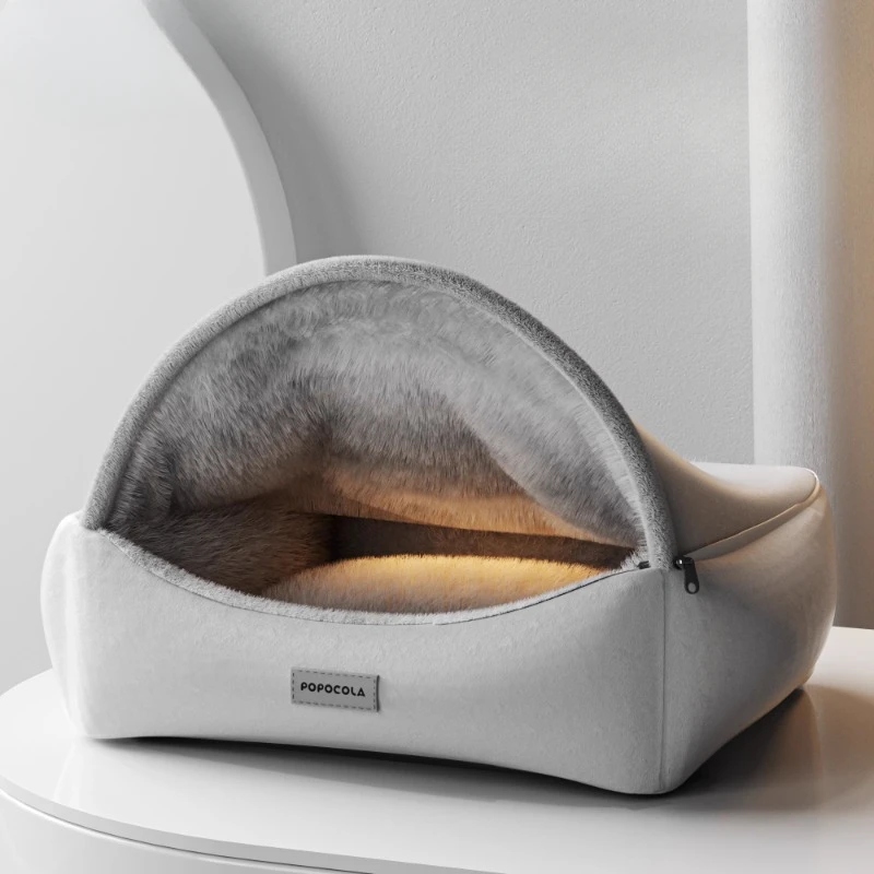 Semi-closed Cat's Nest Winter Warmth Dog Kennel Velvet Shell House for Medium and Large Dogs Removable and Washable Pet Supplies
Semi-closed Cat's Nest Winter Warmth Dog Kennel Velvet Shell House for Medium and Large Dogs Removable and Washable Pet Supplies