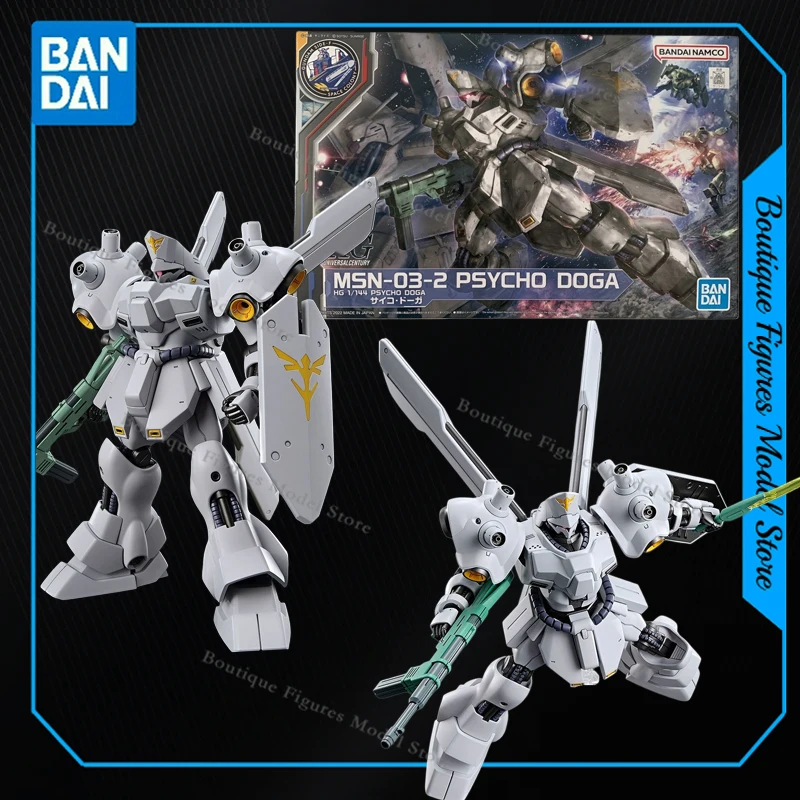 Bandai Original HG MSN-03-2 PSYCHO DOGA GUNDAM Anime Action Figures Assembly Model Collection Gift Kids Toys Hobbies
Bandai Original HG MSN-03-2 PSYCHO DOGA GUNDAM Anime Action Figures Assembly Model Collection Gift Kids Toys Hobbies