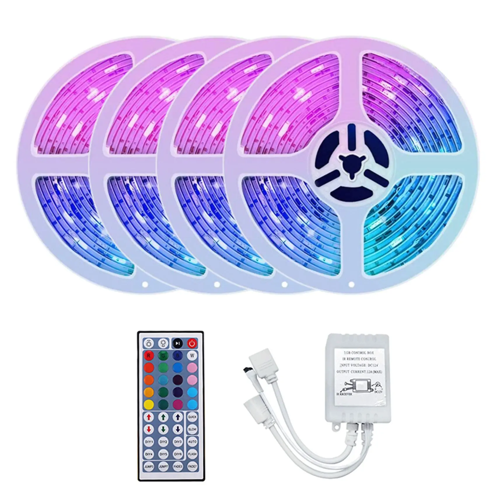 Гибкая RGB-лента с пультом дистанционного управления и контроллером для спальни на День святого Валентина
Гибкая RGB-лента с пультом дистанционного управления и контроллером для спальни на День святого Валентина