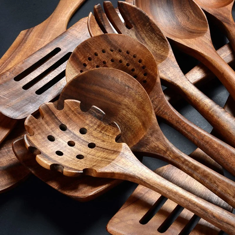Wooden Spatula Wooden Spoon Frying Spatula Solid Wood High Temperature Resistants Soup Spoon No Paint Natural Material
Wooden Spatula Wooden Spoon Frying Spatula Solid Wood High Temperature Resistants Soup Spoon No Paint Natural Material