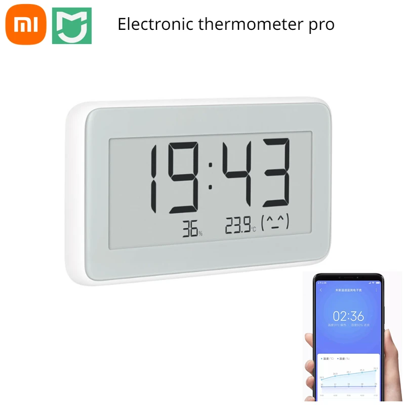 Беспроводные умные электронные часы Xiaomi Mijia, комнатные и уличные цифровые часы с гигрометром, термометром, ЖК-дисплеем, измерительные инструменты для температуры BT4.0
Беспроводные умные электронные часы Xiaomi Mijia, комнатные и уличные цифровые часы с гигрометром, термометром, ЖК-дисплеем, измерительные инструменты для температуры BT4.0