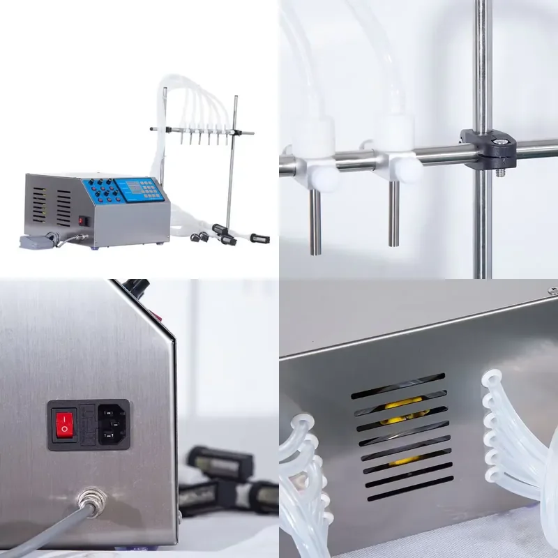 Semi Automatic 6 Nozzle Perfume Essential Oil Milk Soap Solution Juice Honey Mineral Water Coffee Beverage Filling Machine
Semi Automatic 6 Nozzle Perfume Essential Oil Milk Soap Solution Juice Honey Mineral Water Coffee Beverage Filling Machine