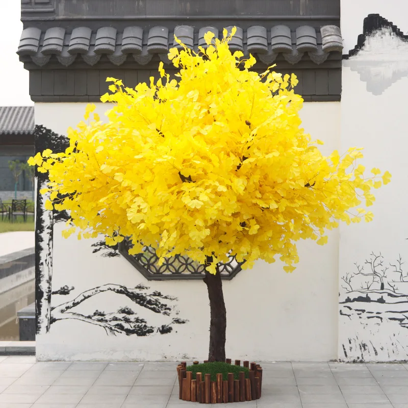 Simulation of ginkgo tree large simulation tree indoor and outdoor decoration hotel shopping mall wedding wish
Simulation of ginkgo tree large simulation tree indoor and outdoor decoration hotel shopping mall wedding wish