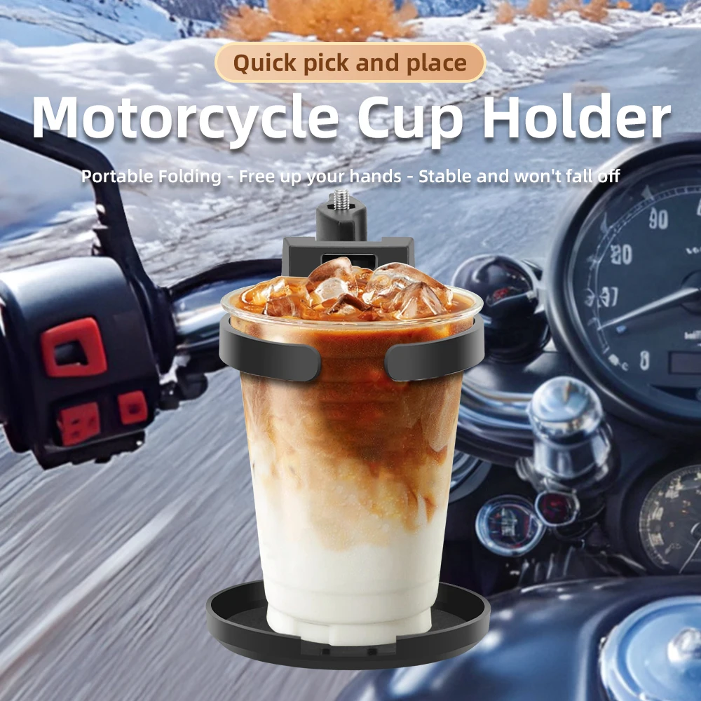 Motorcycle Foldable Water Cup Bracket For Electric Bicycle Sport Cycling 360° Adjustable Handlebar Drink Holder Accessories
Motorcycle Foldable Water Cup Bracket For Electric Bicycle Sport Cycling 360° Adjustable Handlebar Drink Holder Accessories