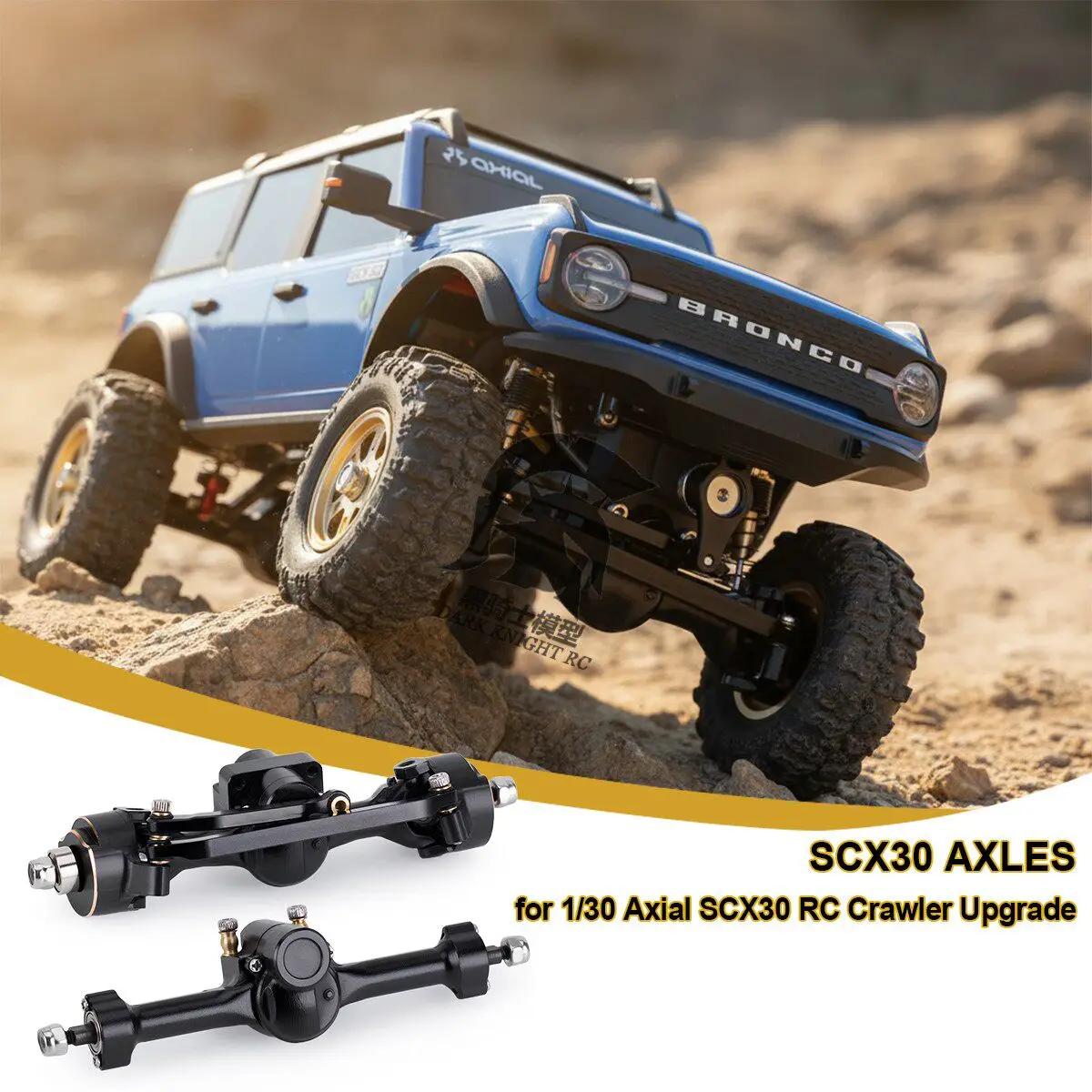 Rc Front And Rear Axle Assembly Aluminum Alloy Upgrade Parts For 1/30 Axial Scx30 Rc Crawler Bronco Wrangler In Stock
Rc Front And Rear Axle Assembly Aluminum Alloy Upgrade Parts For 1/30 Axial Scx30 Rc Crawler Bronco Wrangler In Stock