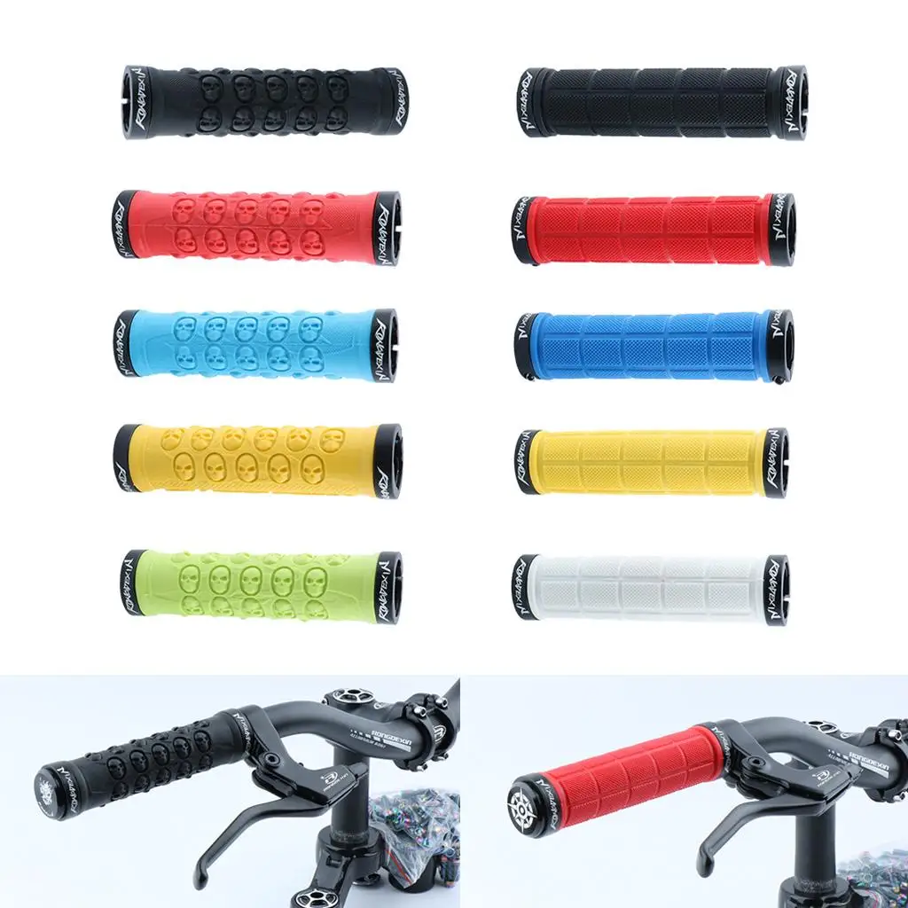 Dual Lockon Bike Handlebar Grips Shock Absorbing Comfortable Rubber Ends for BMX MTB Road Bicycle
Dual Lockon Bike Handlebar Grips Shock Absorbing Comfortable Rubber Ends for BMX MTB Road Bicycle