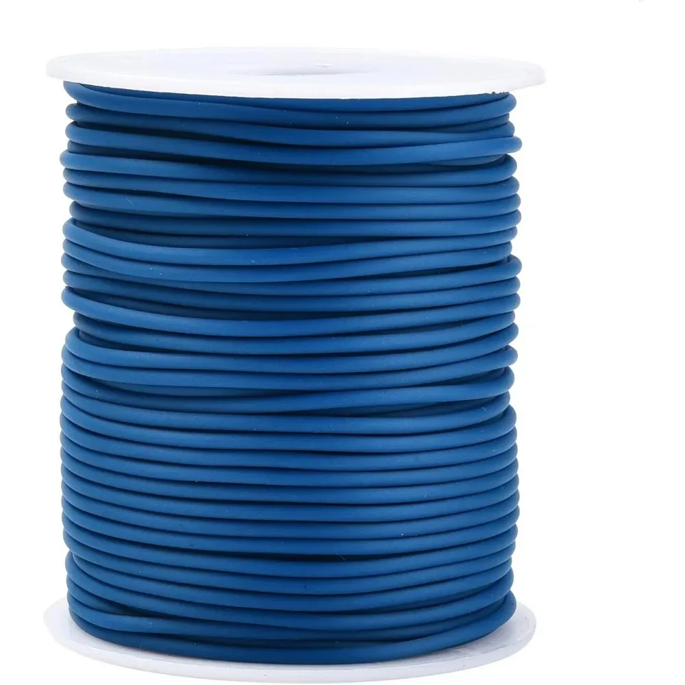 54.68 Yards 2mm Hollow Rubber Tubing Cord 1mm Hole PVC Tubular Tube Thread with Spool for DIY Craft Bracelet Necklace
54.68 Yards 2mm Hollow Rubber Tubing Cord 1mm Hole PVC Tubular Tube Thread with Spool for DIY Craft Bracelet Necklace