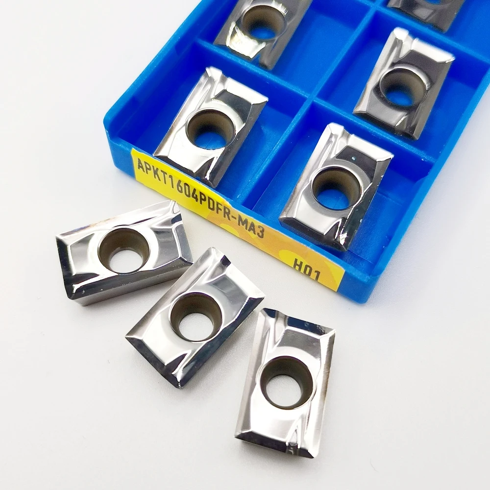 Carbide Blade APKT1604 MA3 H01 Turning Inserts for Aluminum APKT 1604 Milling Cutter Lathe Metal Turning Tool APKT 1604
Carbide Blade APKT1604 MA3 H01 Turning Inserts for Aluminum APKT 1604 Milling Cutter Lathe Metal Turning Tool APKT 1604