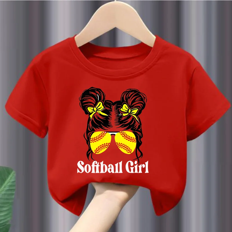 Girls Cartoon The Girl with The Glasses Short Sleeve T-shirt Casual Fashion for Children Kids Clothes
Girls Cartoon The Girl with The Glasses Short Sleeve T-shirt Casual Fashion for Children Kids Clothes