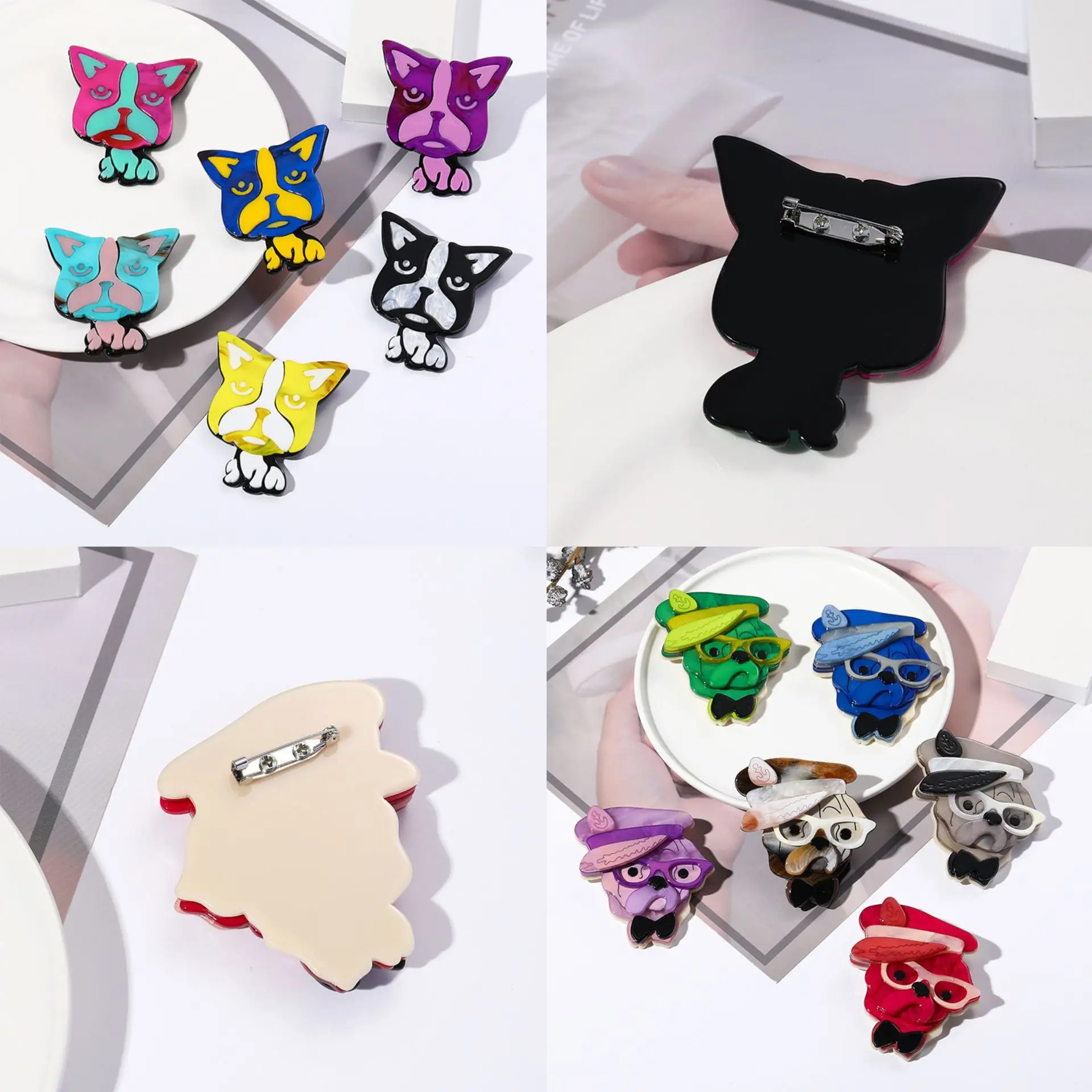 DIY accessories ins wind cartoon puppy brooch acrylic, handmade cute police dog jewelry small fragrant versatile corsage wholesa
DIY accessories ins wind cartoon puppy brooch acrylic, handmade cute police dog jewelry small fragrant versatile corsage wholesa
