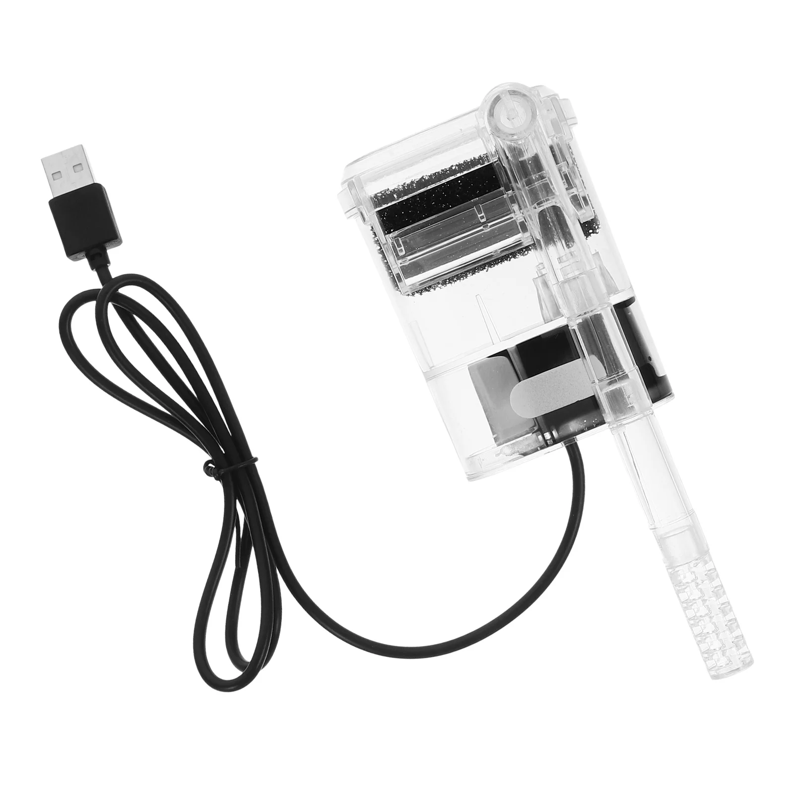 Mini USB Waterfall Aquarium Filter Box Transparent Fish Tank Purification Filtration Box Hanging Filter for Home
Mini USB Waterfall Aquarium Filter Box Transparent Fish Tank Purification Filtration Box Hanging Filter for Home